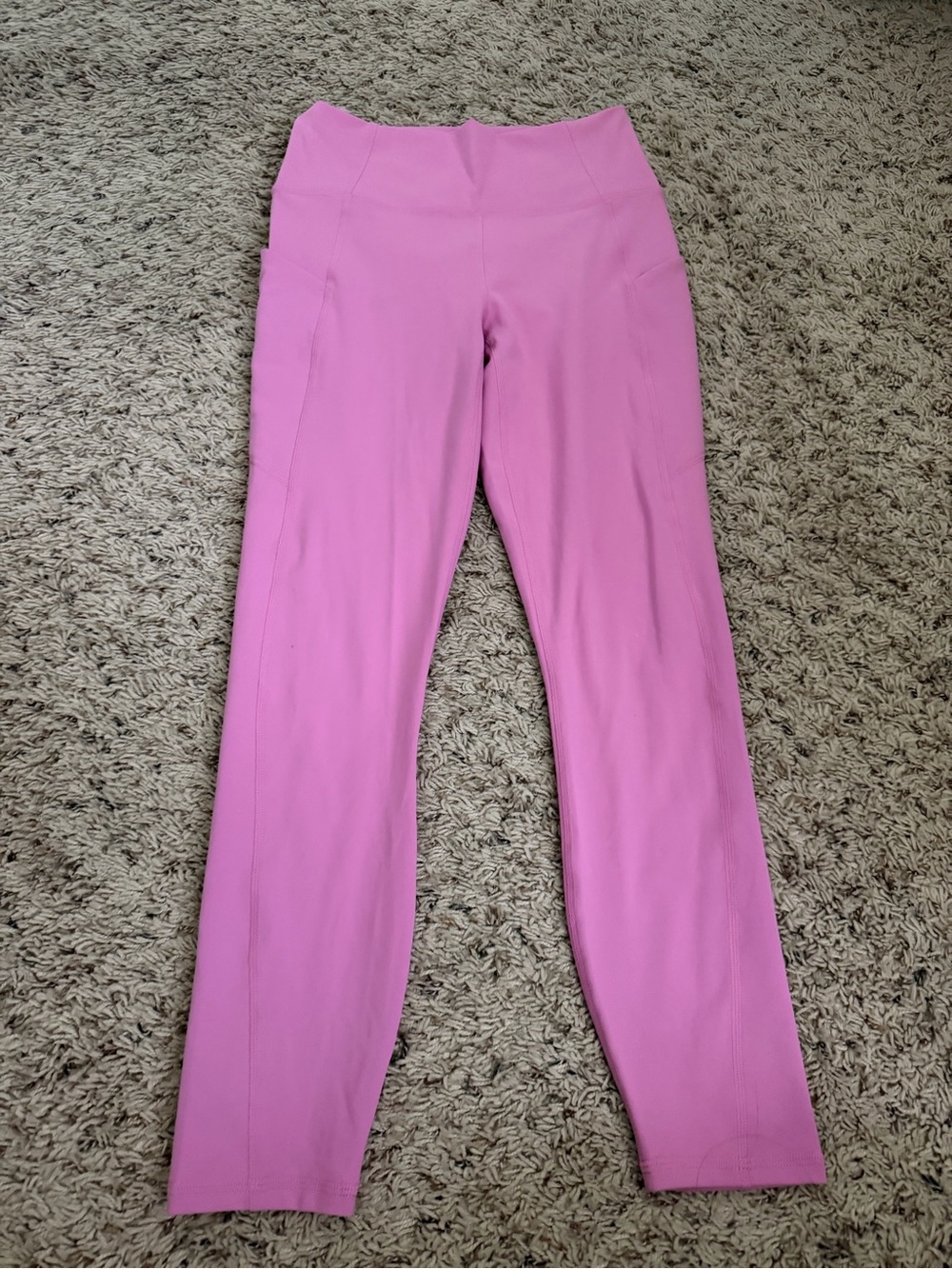 Pink Fabletics Leggings in a Size S w/ Side Pockets